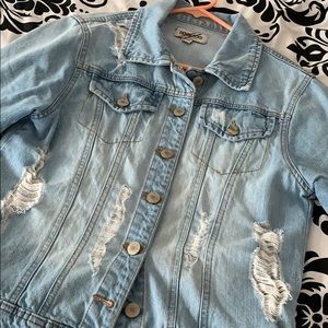Degreased Jean Jacket